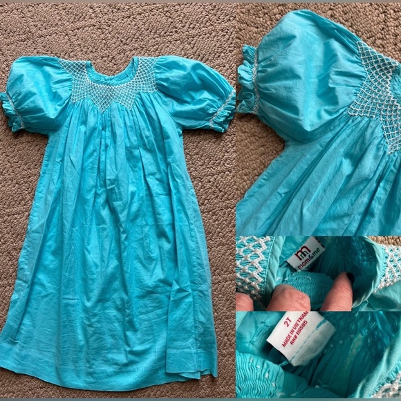 SMOCKED PEARLS! All pieces purchased new. Only worn by my girls. S/F & P/F. - Picture 1 of 1